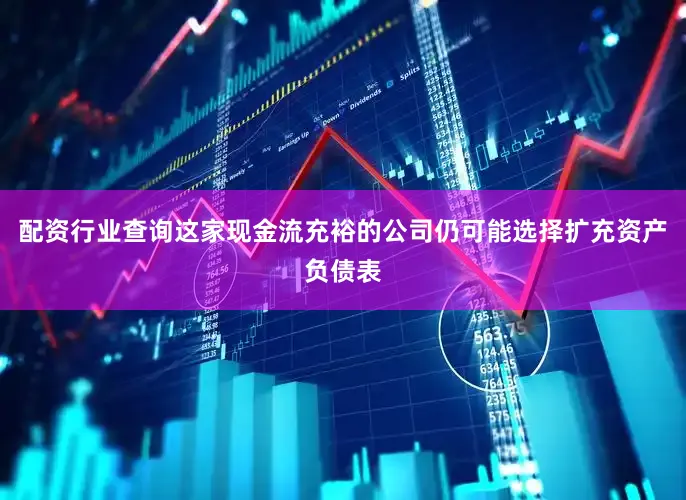 配资行业查询这家现金流充裕的公司仍可能选择扩充资产负债表
